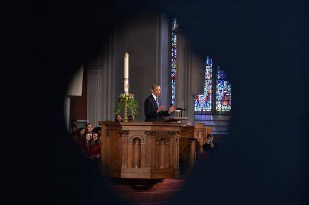 Obama prometi� justicia a las v�ctimas del atentado de Boston