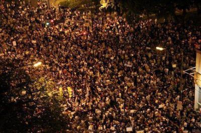 "Mitad del reclamo fue para el Gobierno y mitad para la oposici�n"