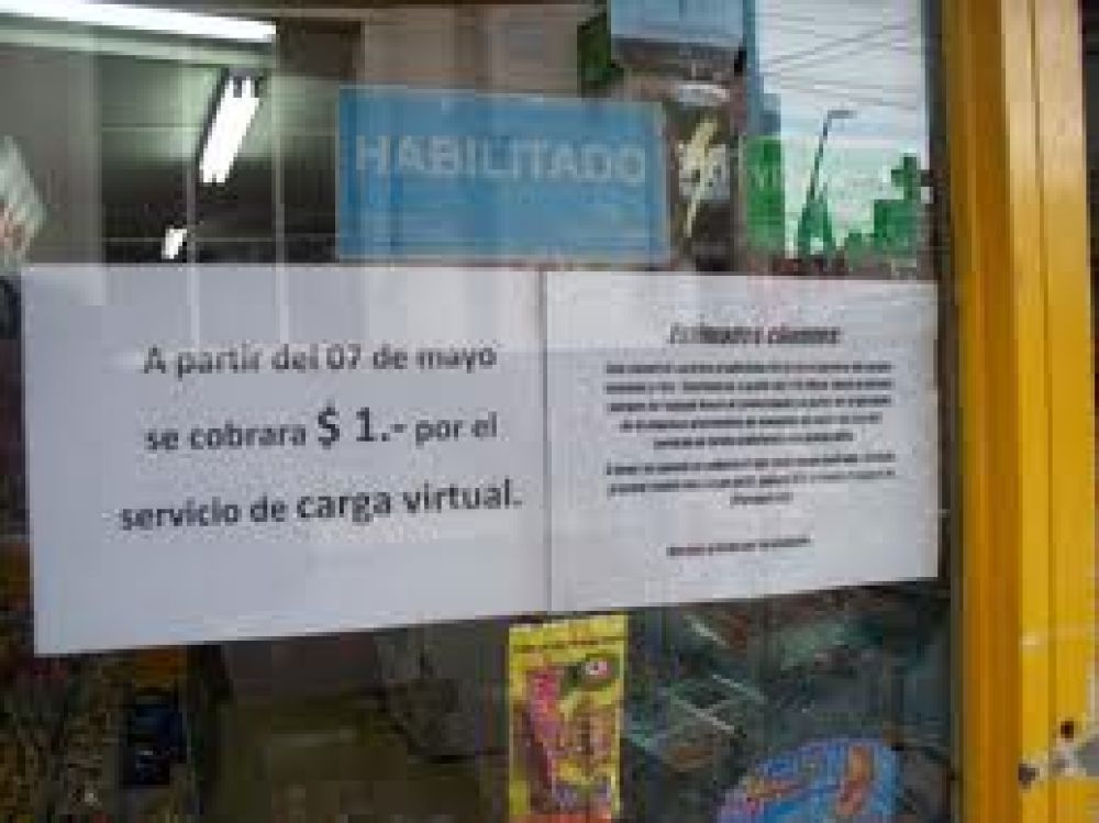 La Justicia de Faltas de Bah�as Blanca prohibi� el cobro adicional en recarga de telefon�a celular	