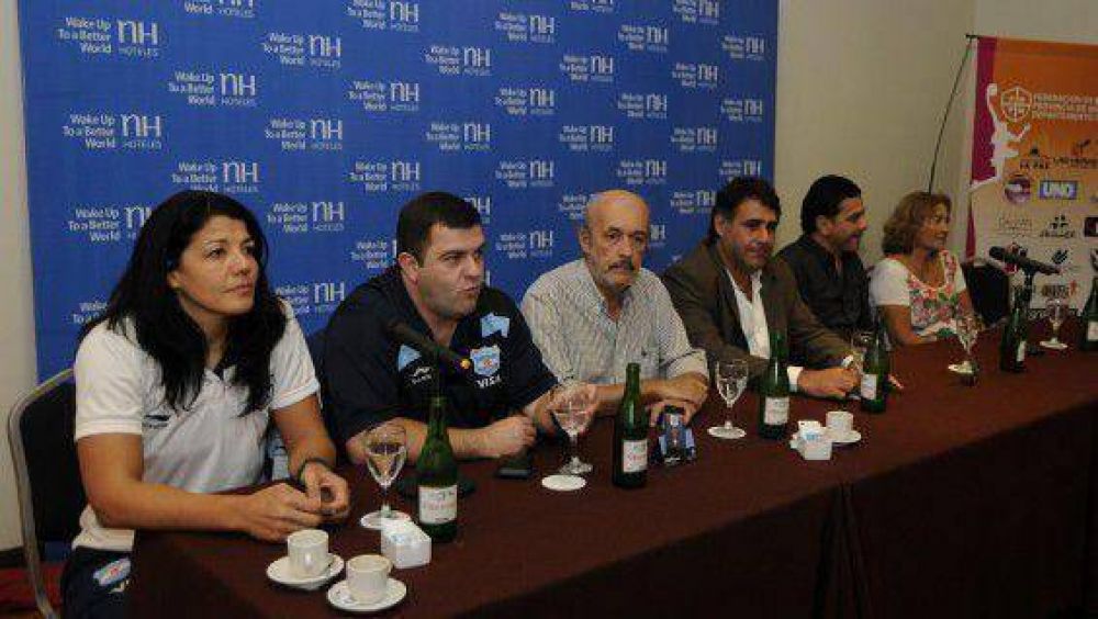La Selecci�n argentina femenina est� en Mendoza