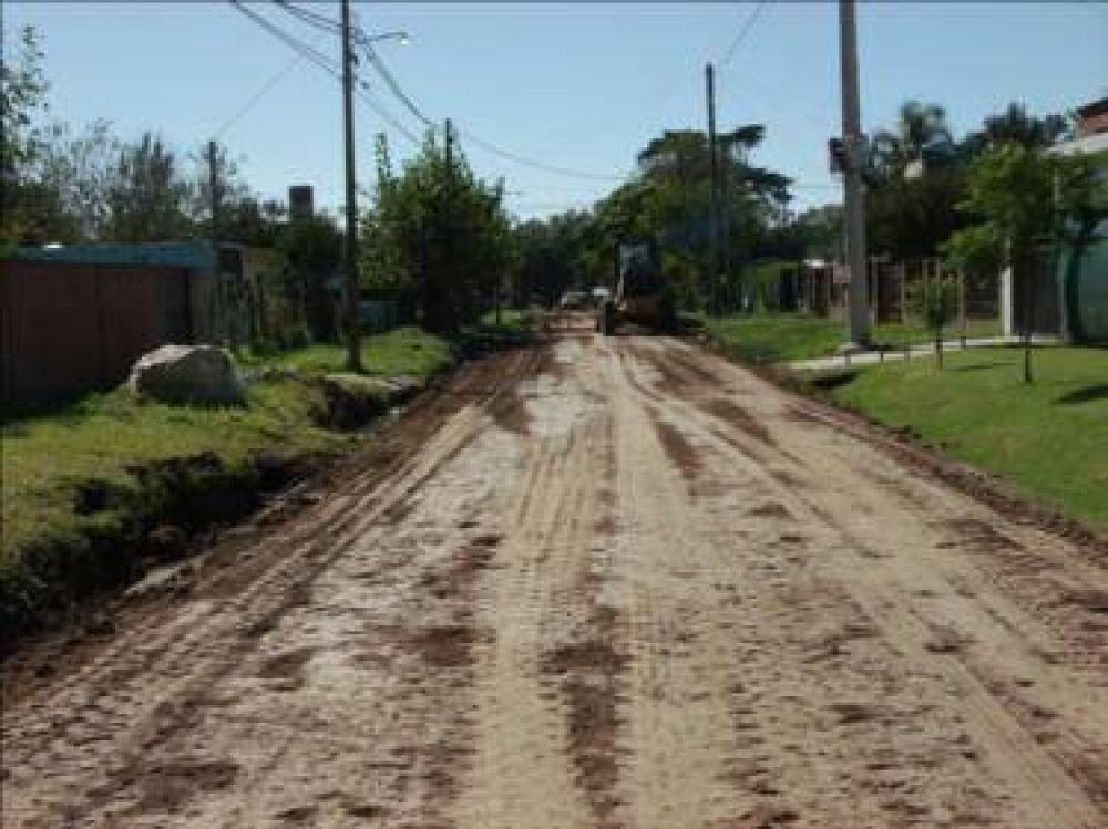 Escobar: Nuevas calles asfaltadas en el Partido