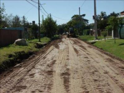 Escobar: Nuevas calles asfaltadas en el Partido