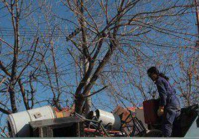 Recolectaron 11 camiones de chatarra en la zona norte 