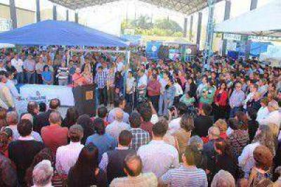 El barrio San Agust�n fue epicentro del regreso del Programa Solidario