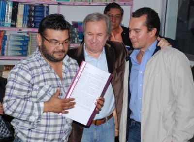 Peralta anunci� obras para la zona norte de Santa Cruz