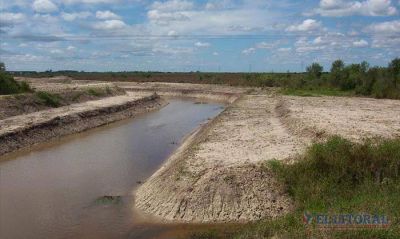 La nueva etapa de canalizaci�n del Pirayu� est� en un 30%
