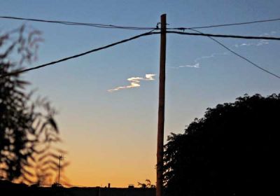 Meteorito pas� por la provincia 