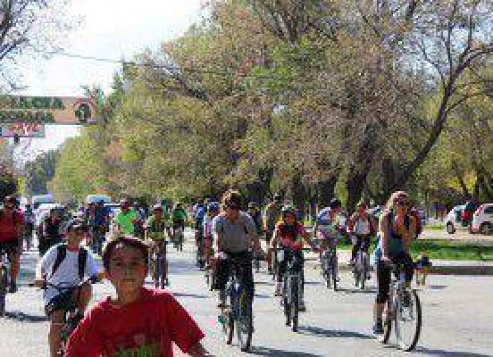 Un poco de pol�tica en bicicleta