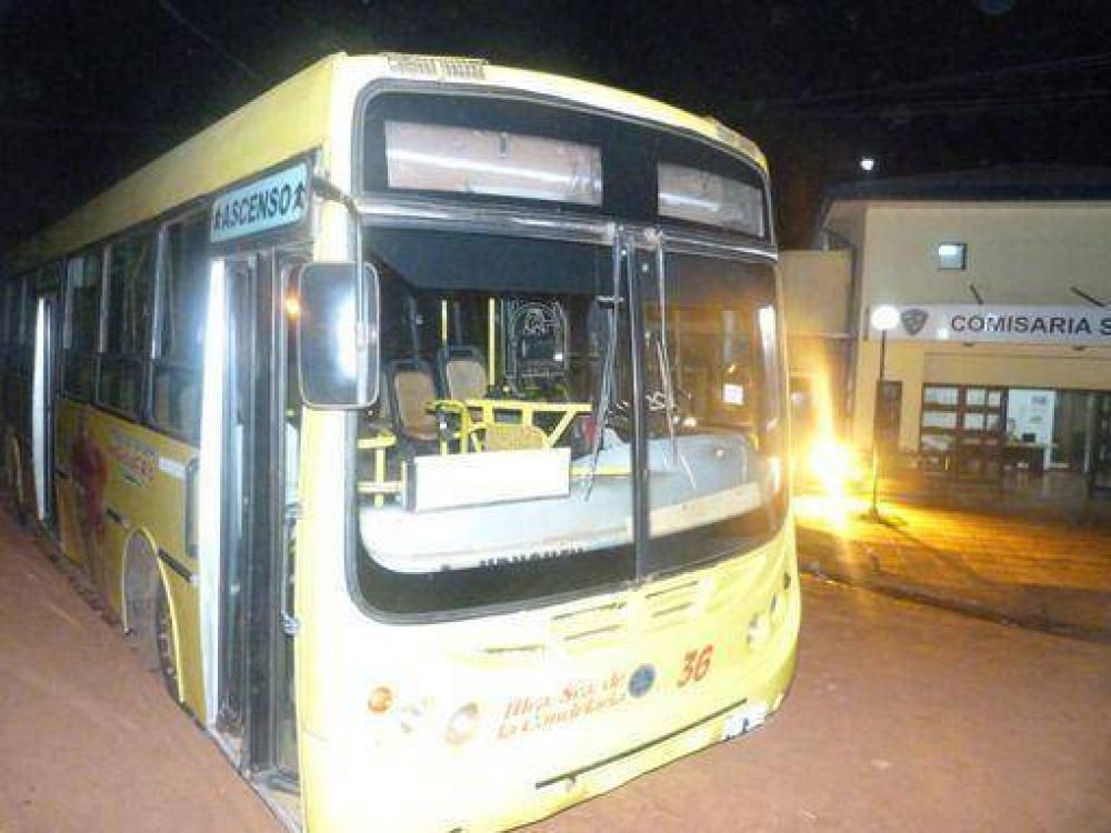 Tensi�n y conflicto por secuestro de colectivo