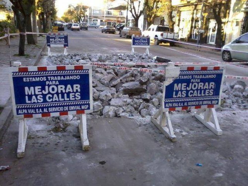 �Esta obra est� pensada para reemplazar todas las losas de hormig�n en San Juan�