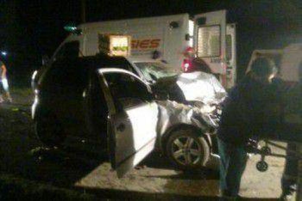 Impresionante accidente en el camino San Francisco