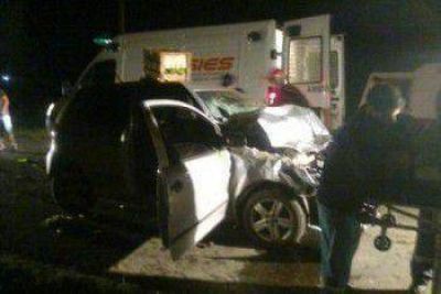 Impresionante accidente en el camino San Francisco