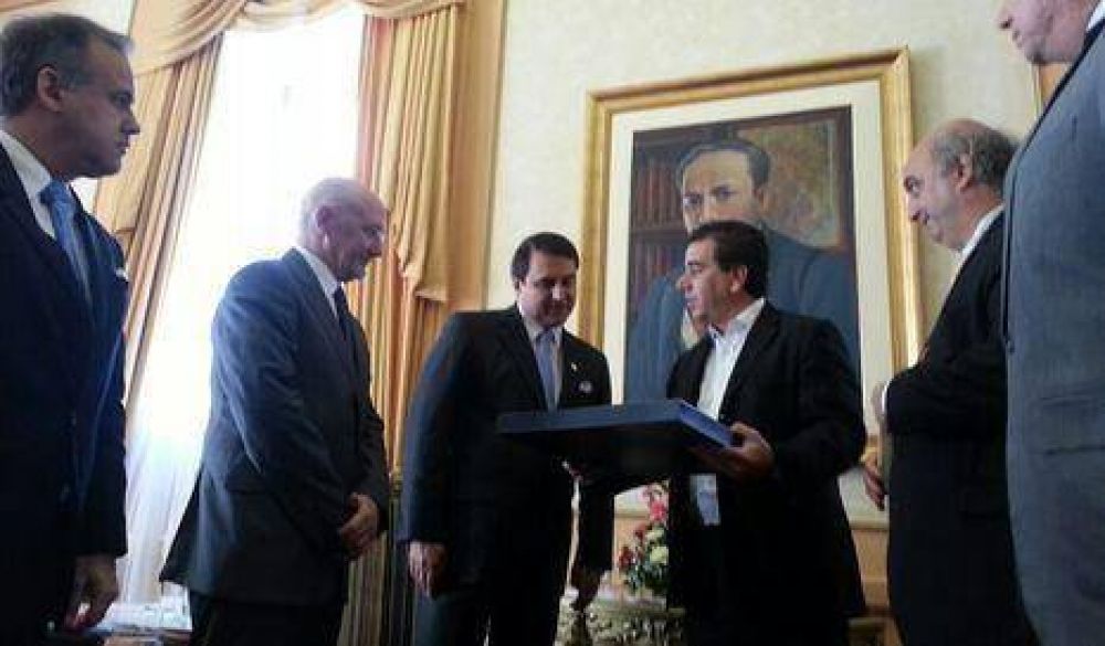 Ritondo fue recibido por el Presidente del Paraguay