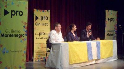 Michetti, Posse y Montenegro disertaron en San Isidro