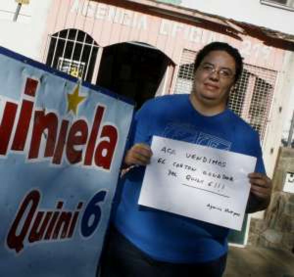 In�dito ganador del Quini 6 en Caucete