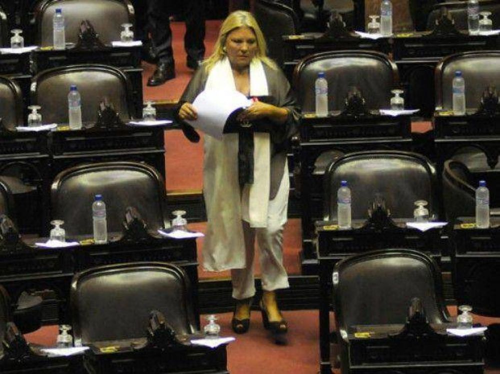 El oficialismo tild� de "golpista" a Carri� y pidi� intervenci�n judicial