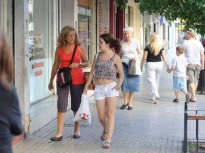 Comerciantes de la regi�n admiten menor actividad