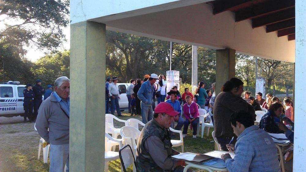 Tierra y Bienes Patrimoniales inici� el relevamiento de 100 familias del municipio El Potrero