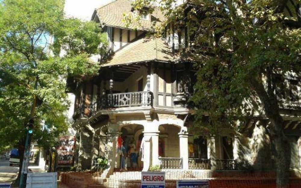 El chalet de Baldassarini, en ruinas