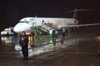 Suspensi�n de vuelos de Andes: diputados piden informes al Gobierno de Jujuy
