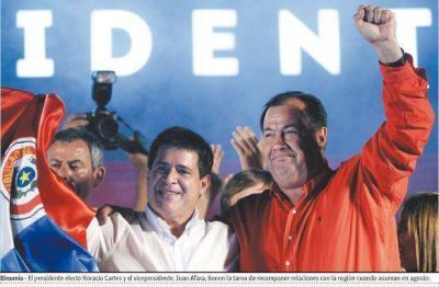 Brasil pone condiciones para el regreso de Paraguay al Mercosur