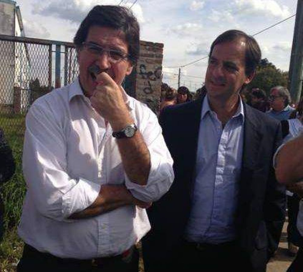 Sileoni y Sujarchuk visitaron el predio para la Escuela N�11
