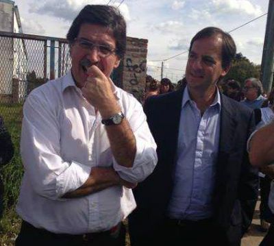 Sileoni y Sujarchuk visitaron el predio para la Escuela N�11
