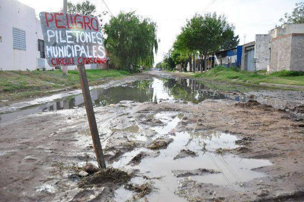 Los vecinos de la Santa Cruz recomiendan circular con m�scara