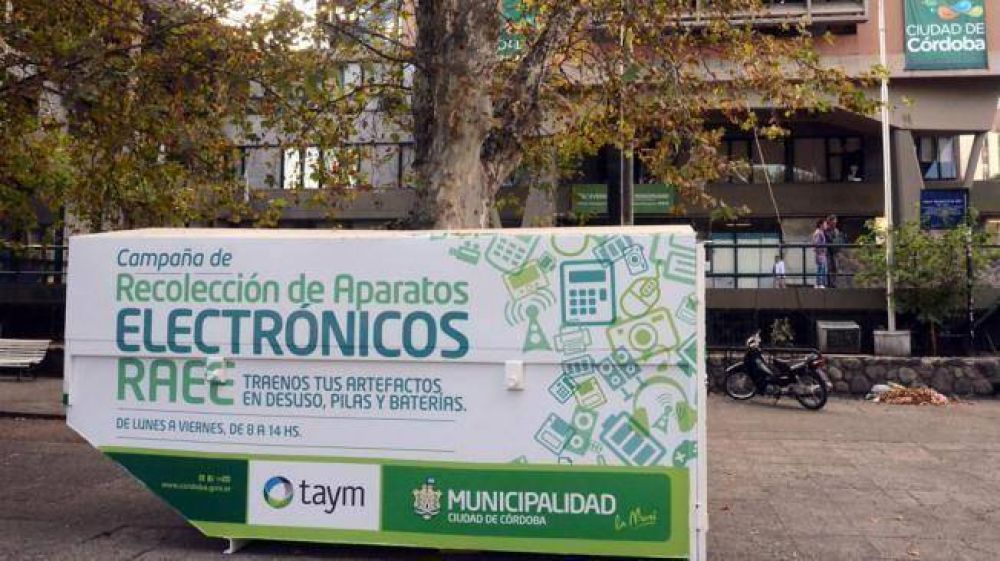 Cinco puestos para tirar los residuos electr�nicos