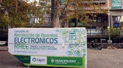 Cinco puestos para tirar los residuos electr�nicos