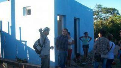 Realizaron mejoramientos habitacionales en la zona Norte de la ciudad