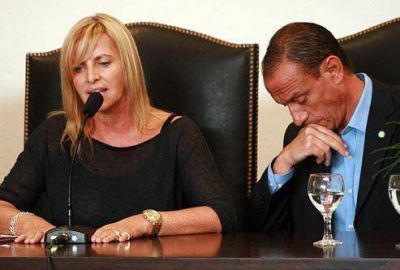 Marisa Fassi prometi� una inversi�n de 3 millones de pesos en seguridad