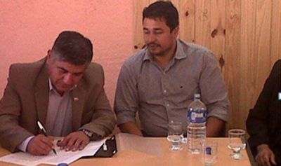 Sanagasta firm� convenio por la licencia �nica nacional de conducir
