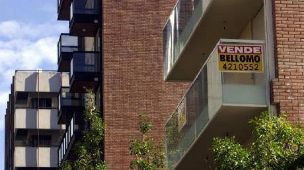 Fuerte ca�da en la venta de inmuebles