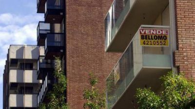 Fuerte ca�da en la venta de inmuebles