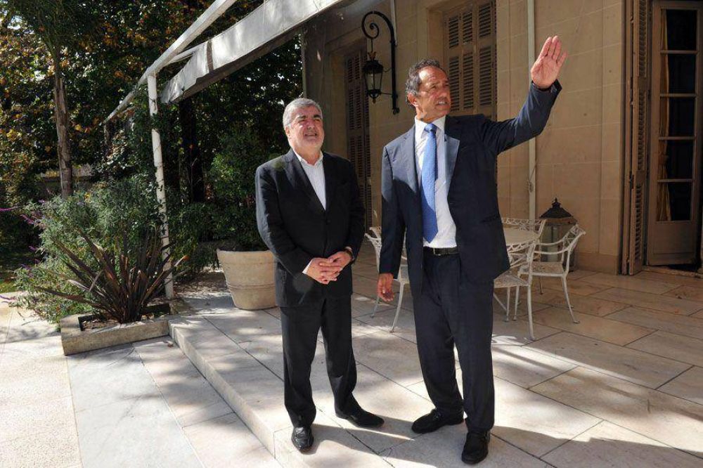 Das Neves dijo que lo ve a Scioli �muy s�lido� de cara al 2015