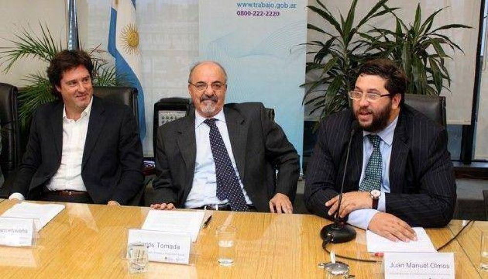Olmos y Tomada formaron un convenio de Cooperaci�n