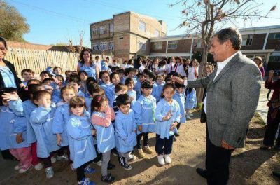 Quiroga: �Estoy contento porque los chicos vuelvan a clases�