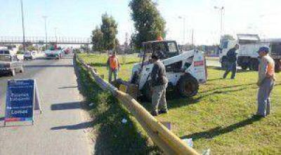 Pavimentan y arreglan calles y avenidas en todos los barrios