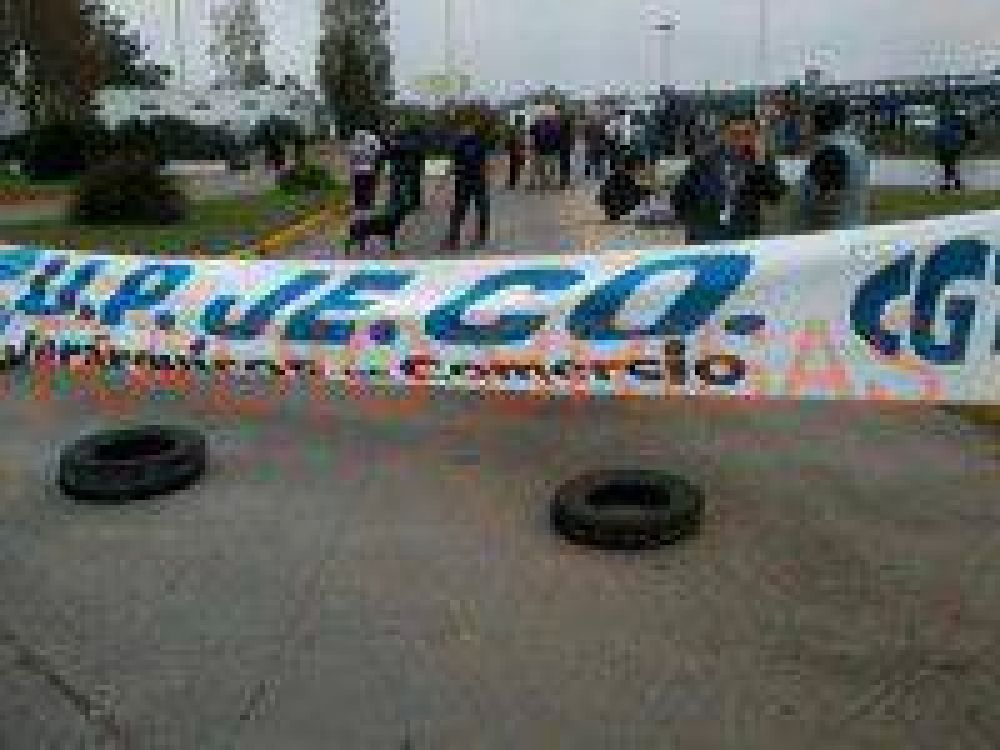 Reclamo de trabajadores de Carrefour