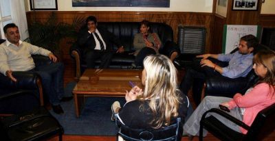 El Intendente se reuni� con el representante del programa �Municipios Sustentables� de la Naci�n