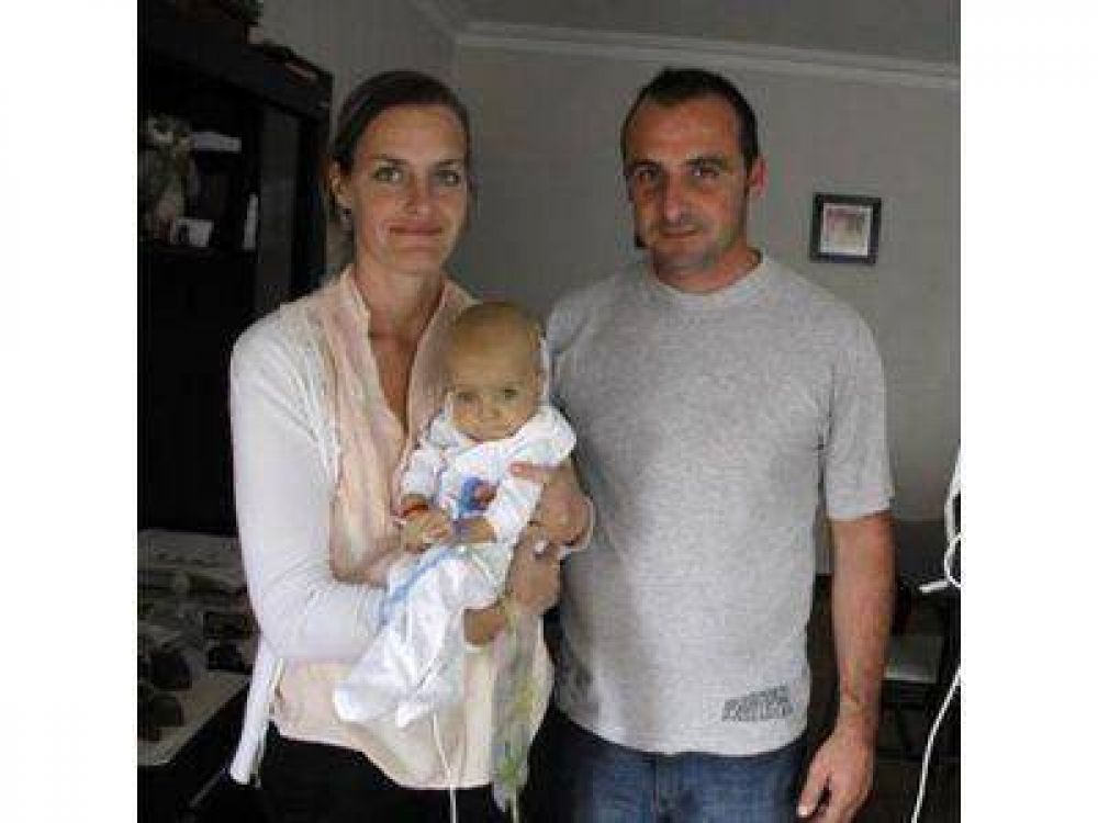 BEBE MARPLATENSE NECESITA DOBLE TRASPLANTE DE INTESTINO Y RI�ON
