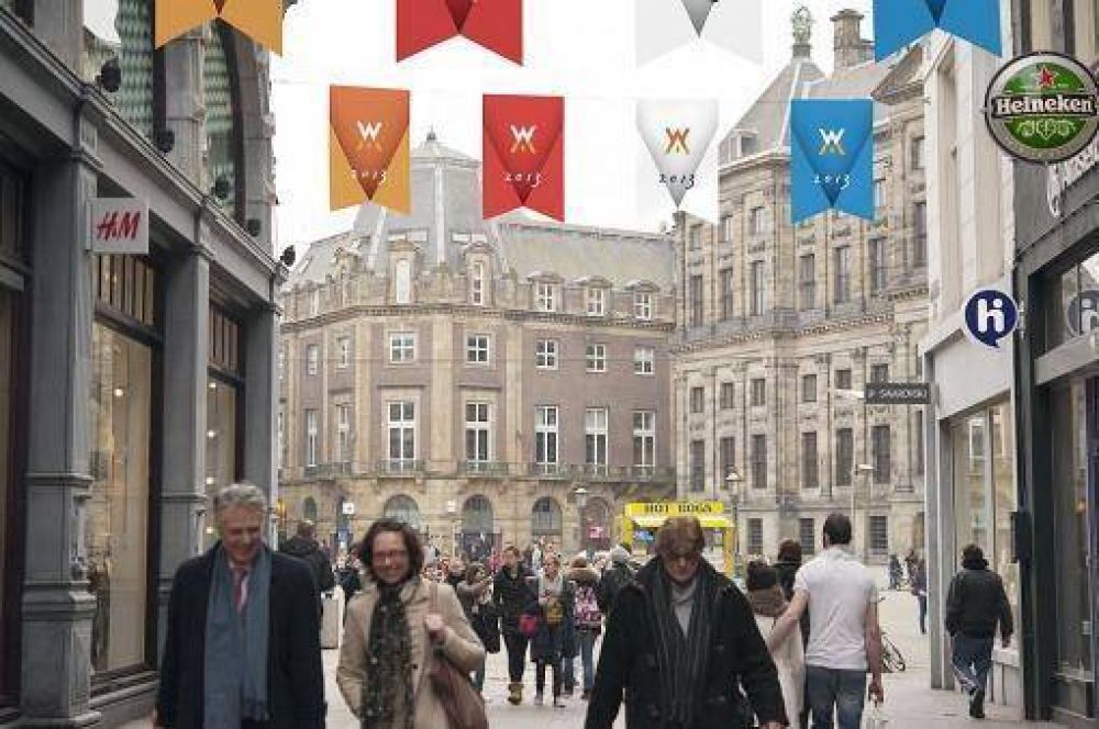 Nuevos colores para Amsterdam con vistas a la llegada de los nuevos reyes
