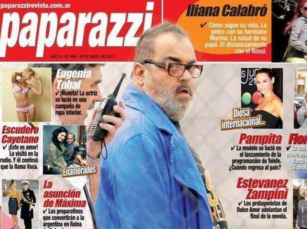 Polmica tapa: Jorge Lanata, entre las denuncias y la cocana
