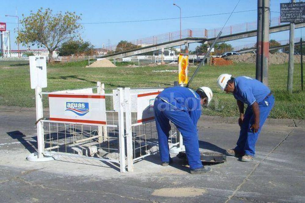 Se renueva parte del sistema sanitario en barrio El Pozo