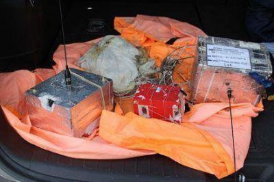 Tras 33 d�as de b�squeda, recuperaron el globo �Libre Repetidor� que estaba perdido