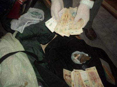Secuestran marihuana y coca�na: un detenido