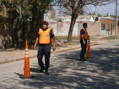 Importantes operativos de tr�nsito en el Centro y en barrios perif�ricos