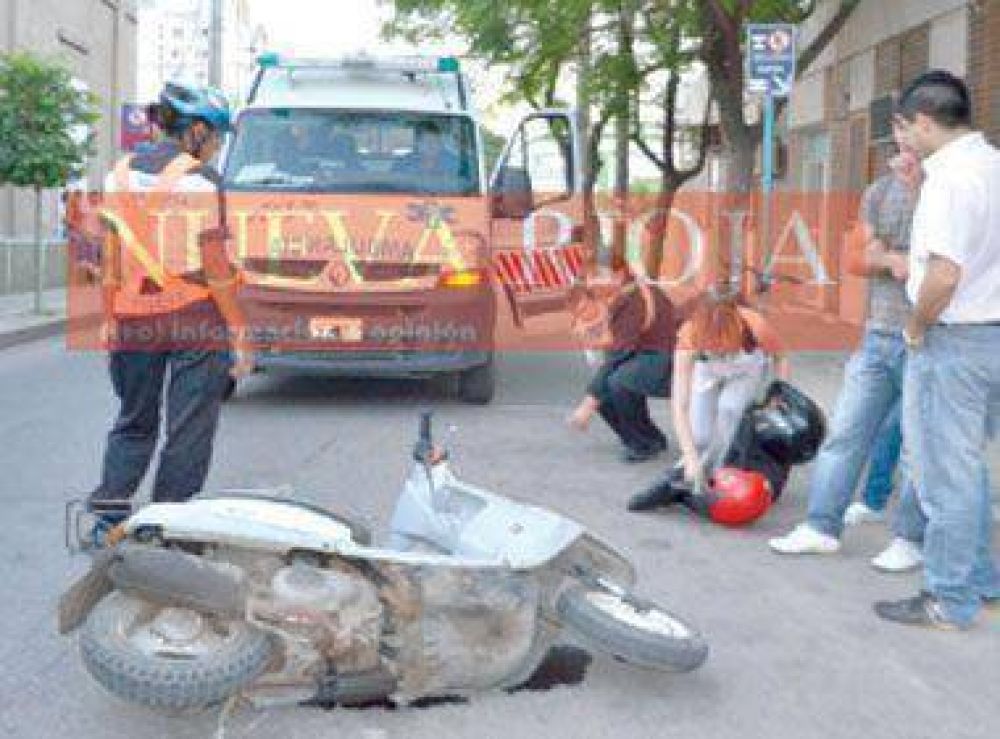Un espectacular accidente no se convirti� en tragedia de milagro