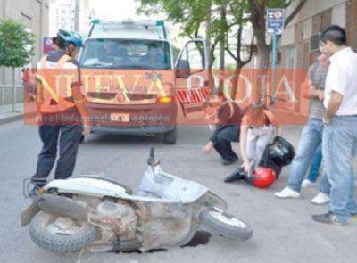 Un espectacular accidente no se convirti� en tragedia de milagro
